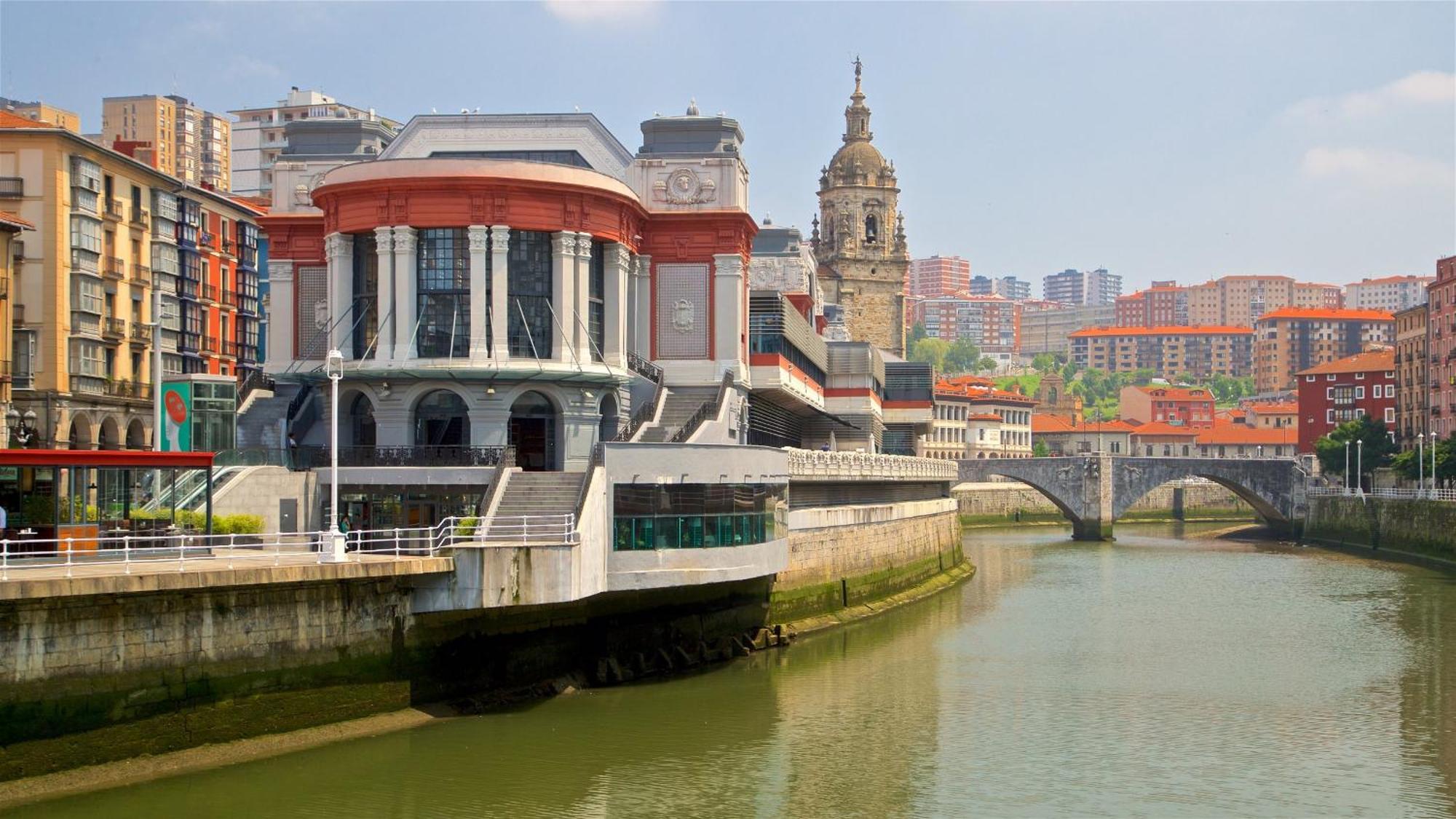 Ferienwohnung 3 Hab Dobles, 2 Banos, Ac, Junto Al Casco Viejo Ol Bilbao Exterior foto